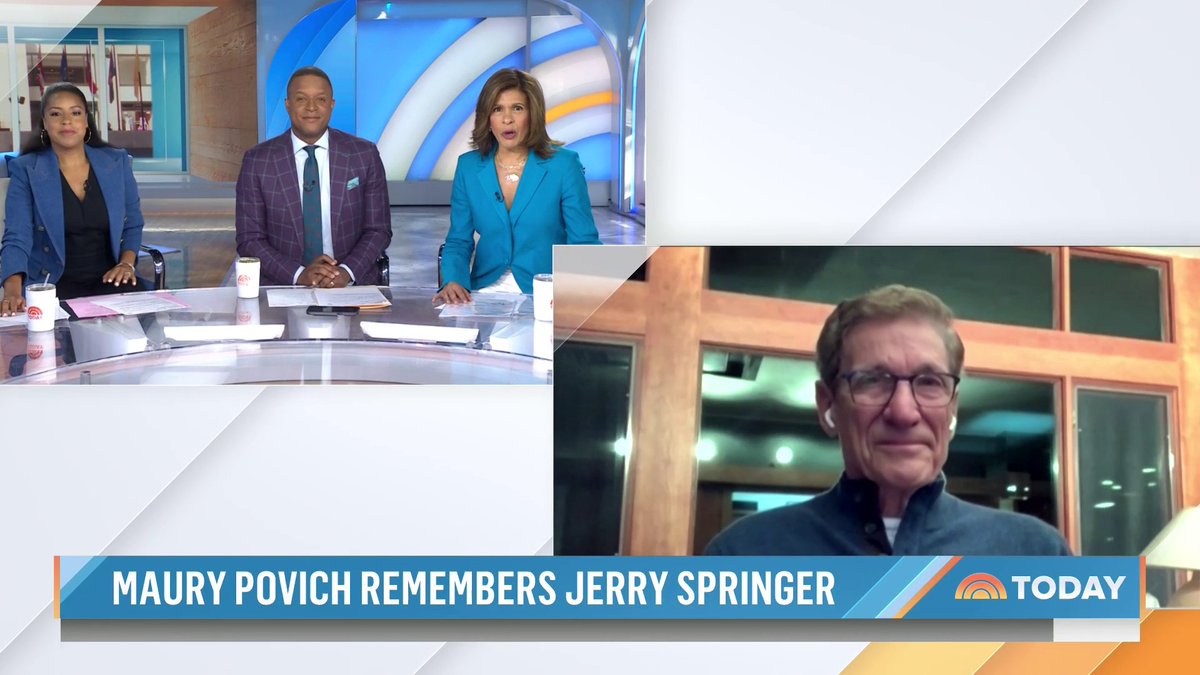 Maury Povich joins us this morning to remember the life and career of Jerry Springer, looking back at why people loved their shows, the influence of 90s daytime television, and their friendship.
