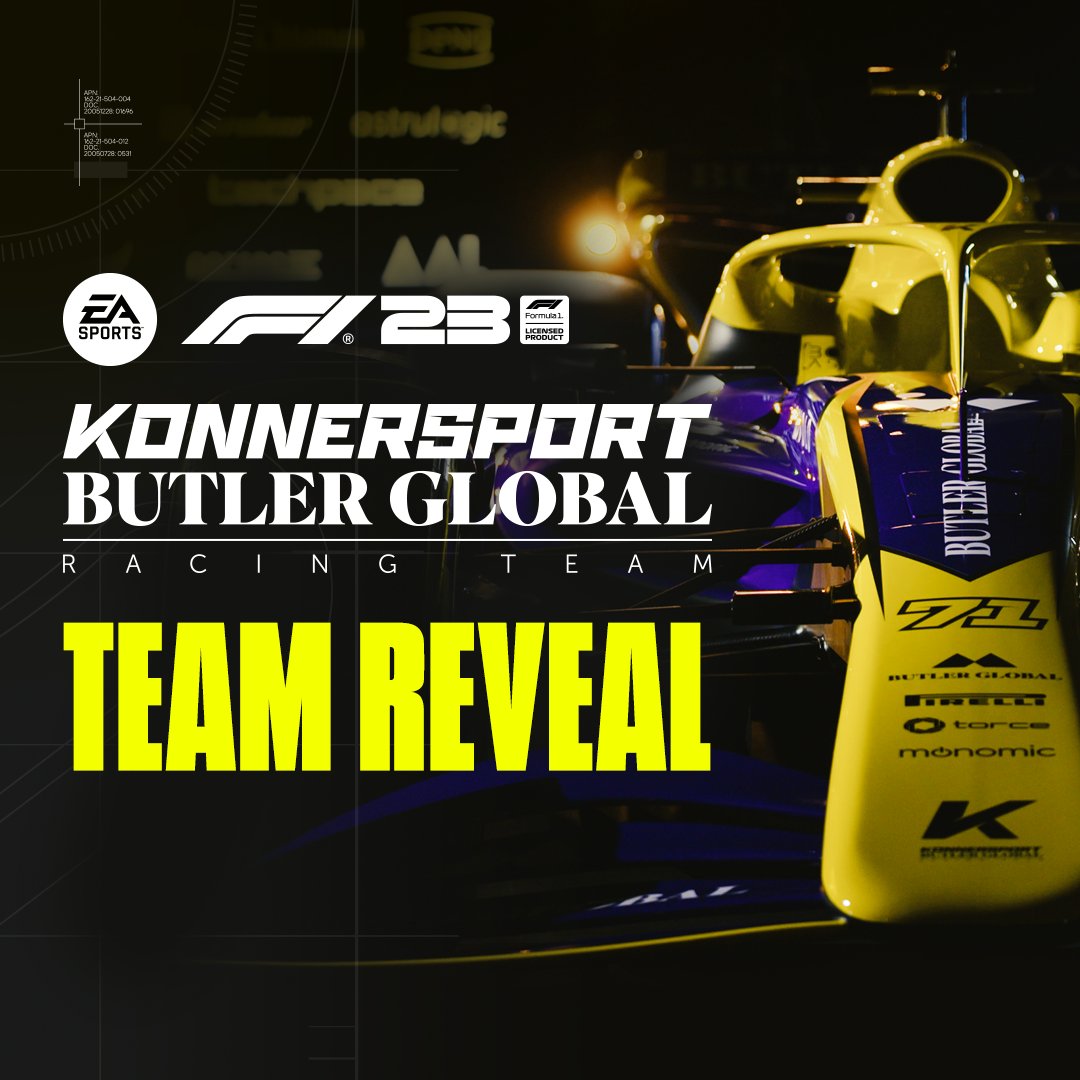 Welcome to Konnersport Racing Team 🟣🟡 With Devon Butler in the cockpit, the latest team on the grid aren't holding back 😤 #F123's reveal gets underway, May 1 🏁 #BeTheLastToBrake