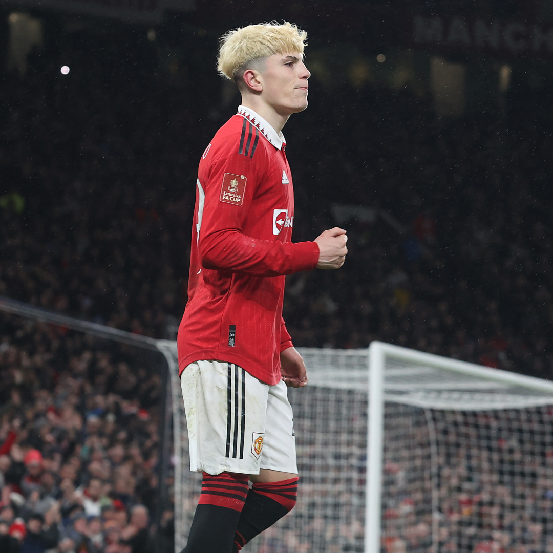 🇦🇷 Erik ten Hag confirmó que Alejandro Garnacho no va a ser cedido al Mundial. #MUFC #MUNAVL
