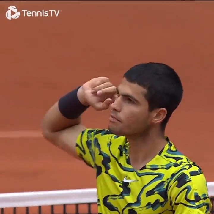 Alcaraz is EVERYWHERE! 😱 Carlos Alcaraz #MMOpen
