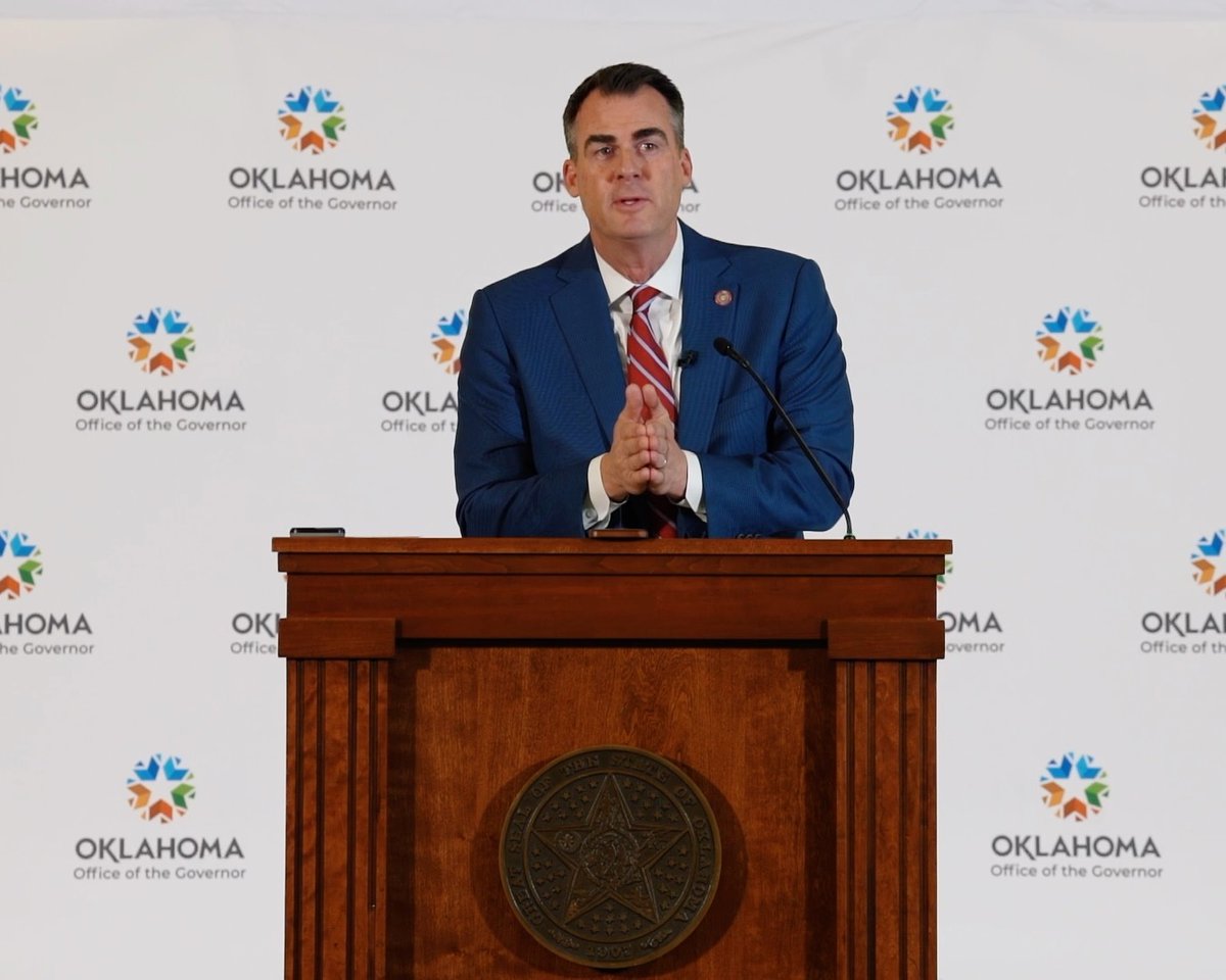 I’ve been very clear. Oklahomans want two things— tax cuts and parent choice.