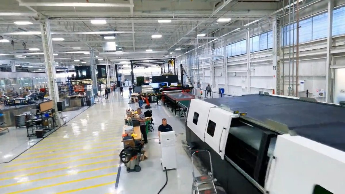 If you missed our Spacetech Day 2023 livestream, check out the link in our bio for a full replay where you can also see this quick fly-through of the Rocket Production Line in our Skyhawk factory. And stay tuned for an updated factory tour with NSF - NASASpaceflight.com, coming soon!