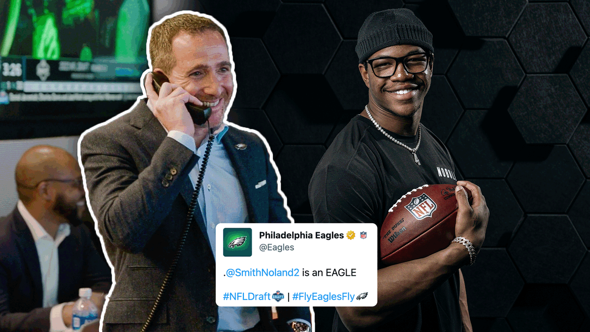 Well worth the wait Nolan Smith II | #NFLDraft | #FlyEaglesFly