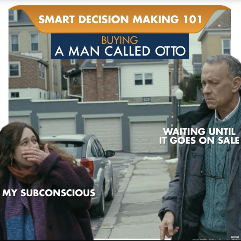 Sales are worth the wait, right? 💁‍♂️ #AManCalledOtto is Now On Sale for a Limited Time. Buy it now: