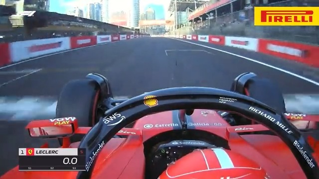 A virtuoso qualifying performance from Charles Leclerc 👌 Watch how the Ferrari driver topped the charts in Baku 🍿 #AzerbaijanGP Pirelli Motorsport