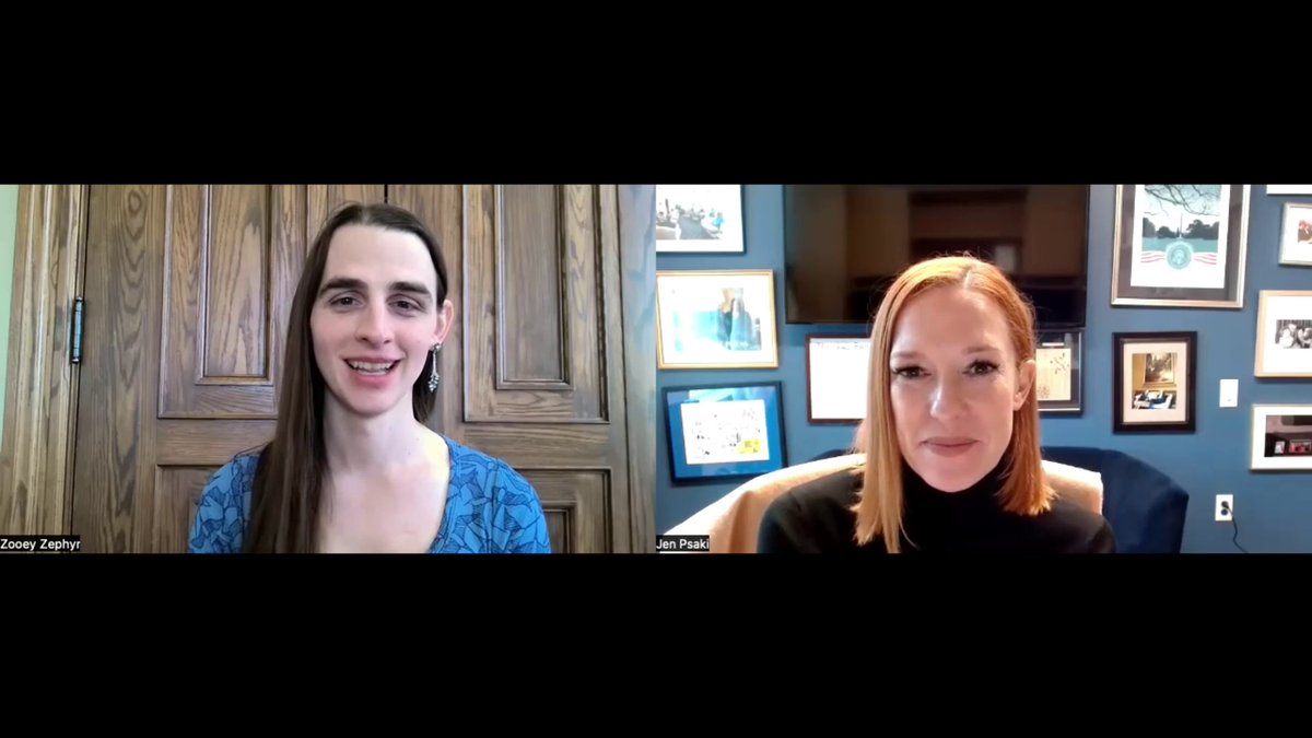 .Rep. Zooey Zephyr on the status of anti-trans bill in Montana: “Senate Bill 99 is sitting on the governor's desk. The governor's own son is non-binary and reached out to him and said…‘This bill hurts people. It hurts people I care about. It hurts me.’"