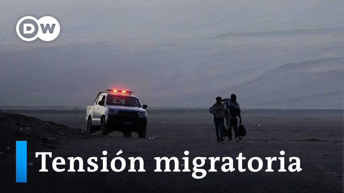 🇨🇱🇵🇪 | Haitianos, venezolanos y otros migrantes buscan salir de Chile tras el endurecimiento de los controles migratorios.