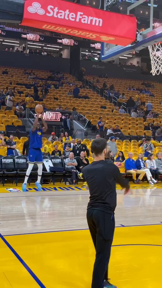 Draymond drains four threes in a row ahead of Game 6 😳 🍿 8 PM ET on ESPN