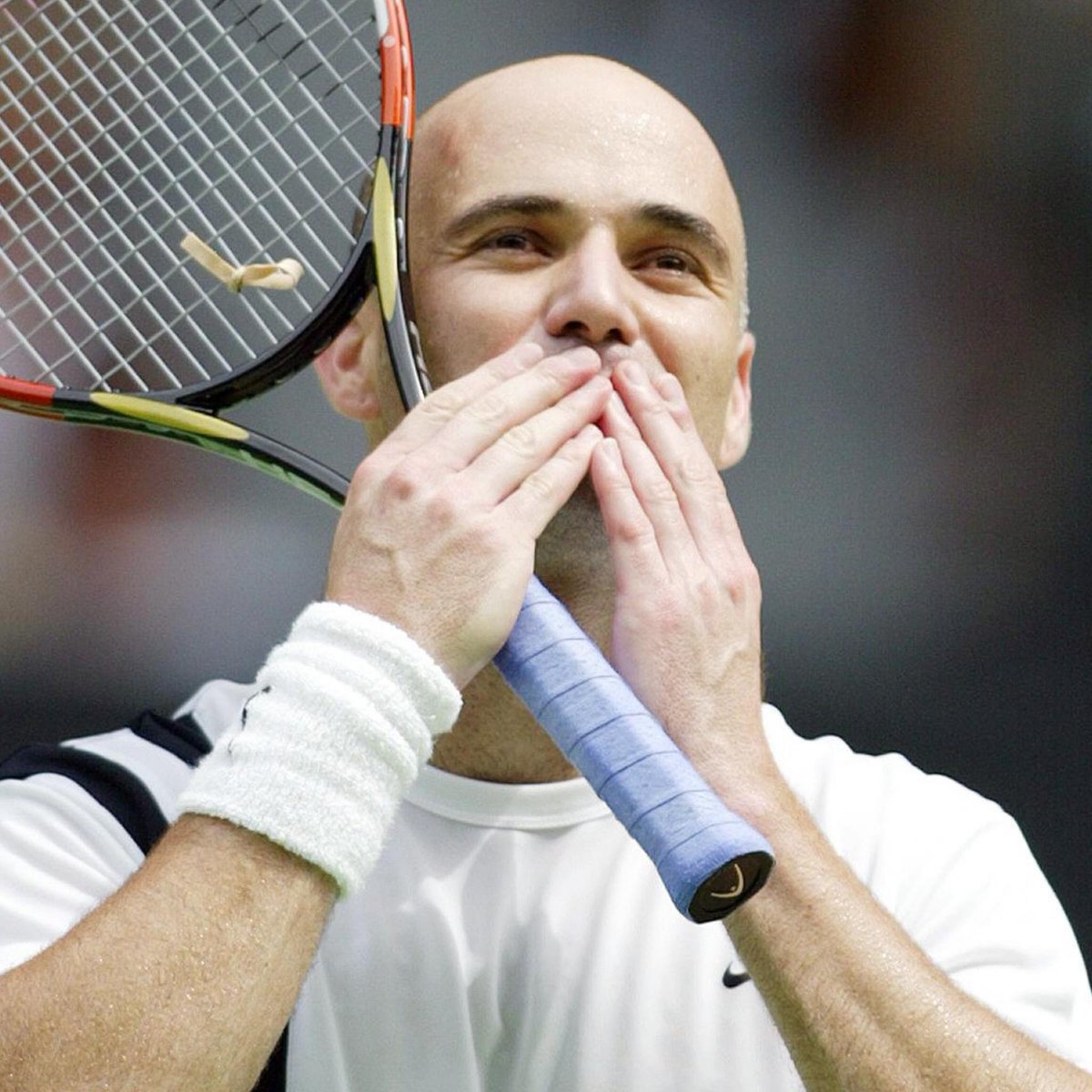 Agassi 🤝 AO Happy birthday to our 4x champion 🏆 Andre Agassi