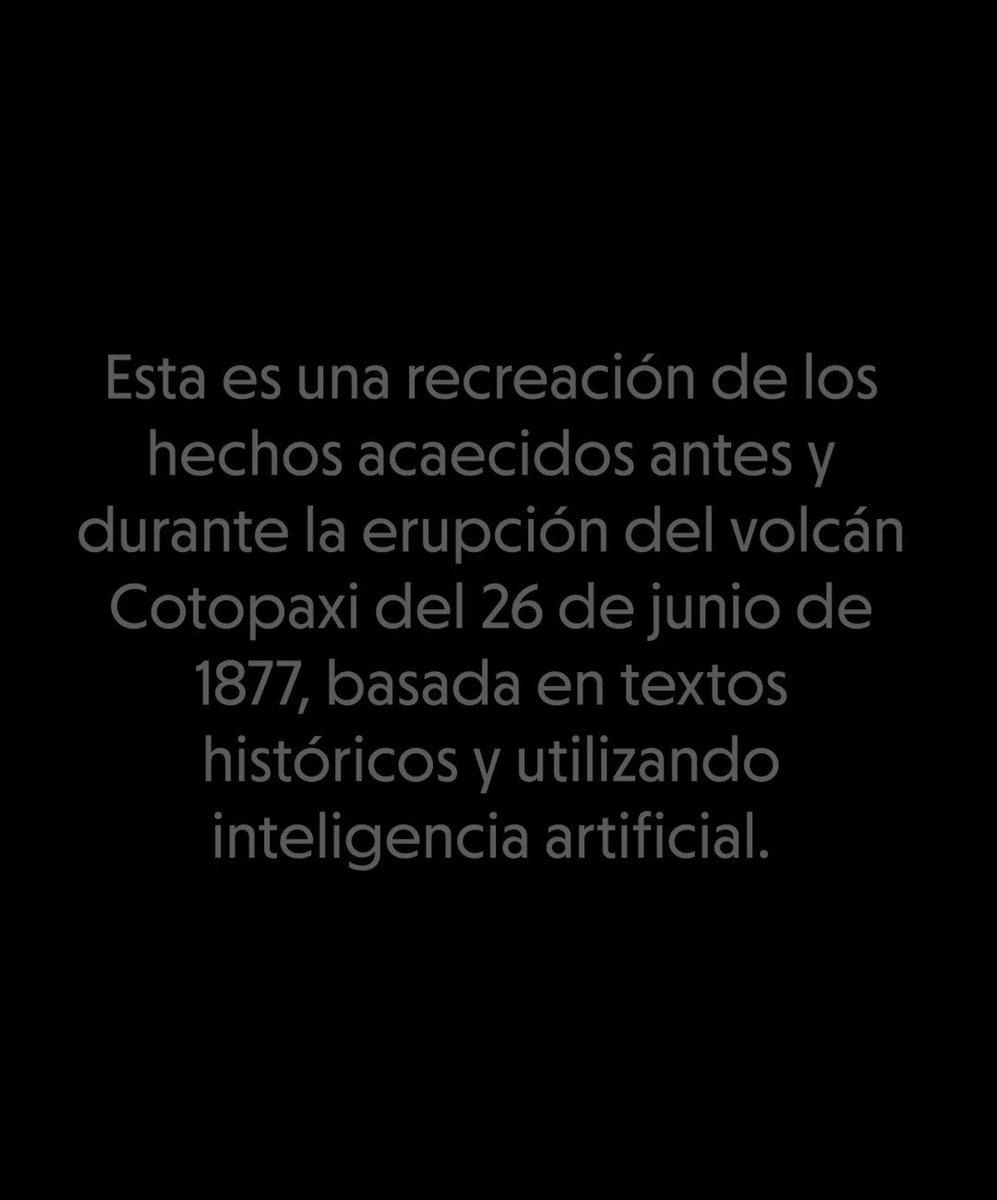 La preparación de la población ante una posible erupción volcánica hace la diferencia. ¿Te imaginas cómo fue la erupción del volcán #Cotopaxi en 1877? Nosotros sí. Hoy ‘viajamos en el tiempo’ y te contamos la crónica de este evento natural. #CotopaxiEnAlertaAmarilla