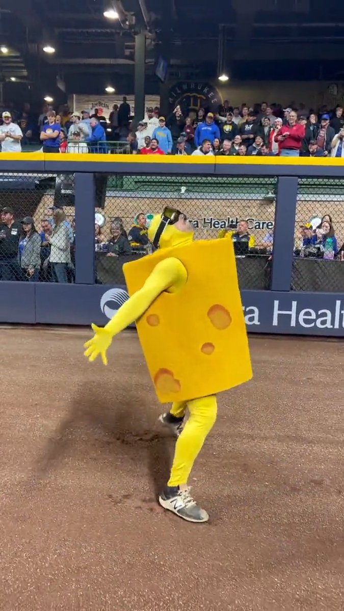 Wisconsin night means “Beat the Cheese”. Here’s how it went… #ThisIsMyCrew