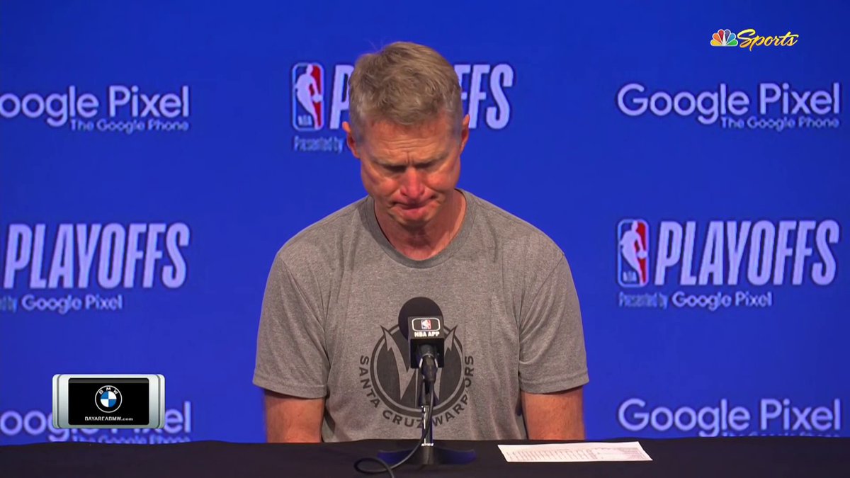 Steve Kerr talks about JP's "frustrating night."