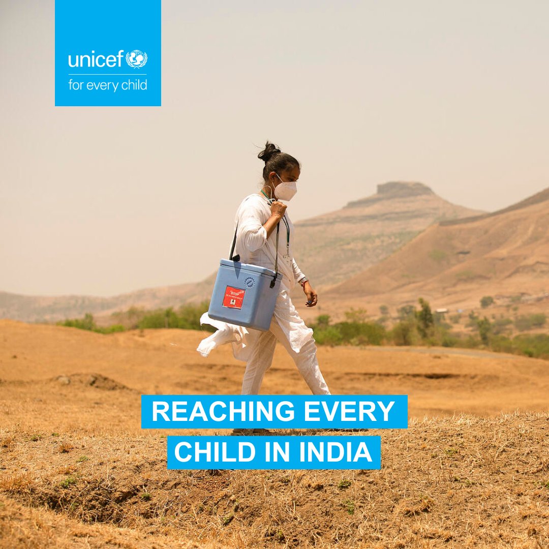 👶🏽❤️ Every child in rural India deserves access to life-saving vaccines. Let's support healthcare workers who brave long journeys to protect them. Their dedication is bringing us closer to ending vaccine-preventable diseases. #BuildBackImmunity