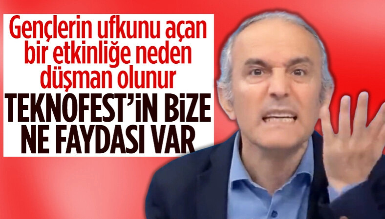 CHP’ye yakınlığıyla bilinen gazeteci Emin Çapa, TEKNOFEST'i eleştirerek, "Siz bu Teknofest'i ne zannediyorsunuz? Bize ne faydası var?" dedi.