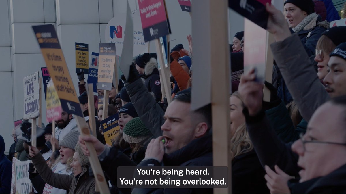 The #RCNStrike across England starts tomorrow. Together, we will remind the government that the safety of the public and patients is in their hands. Join us live on YouTube at 8pm tomorrow to launch our most intense #RCNStrike yet: