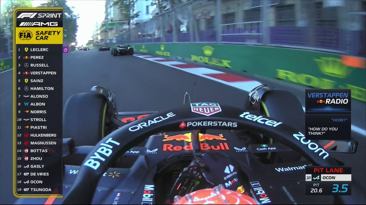 "I don't understand how he can keep the position?!" 😡 Max is NOT happy 📻