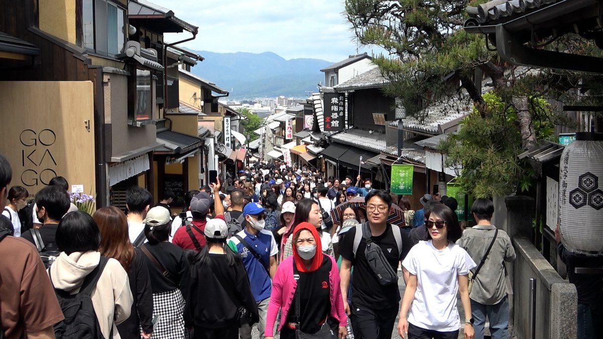 Golden Week in Kyoto 2020 vs 2023: