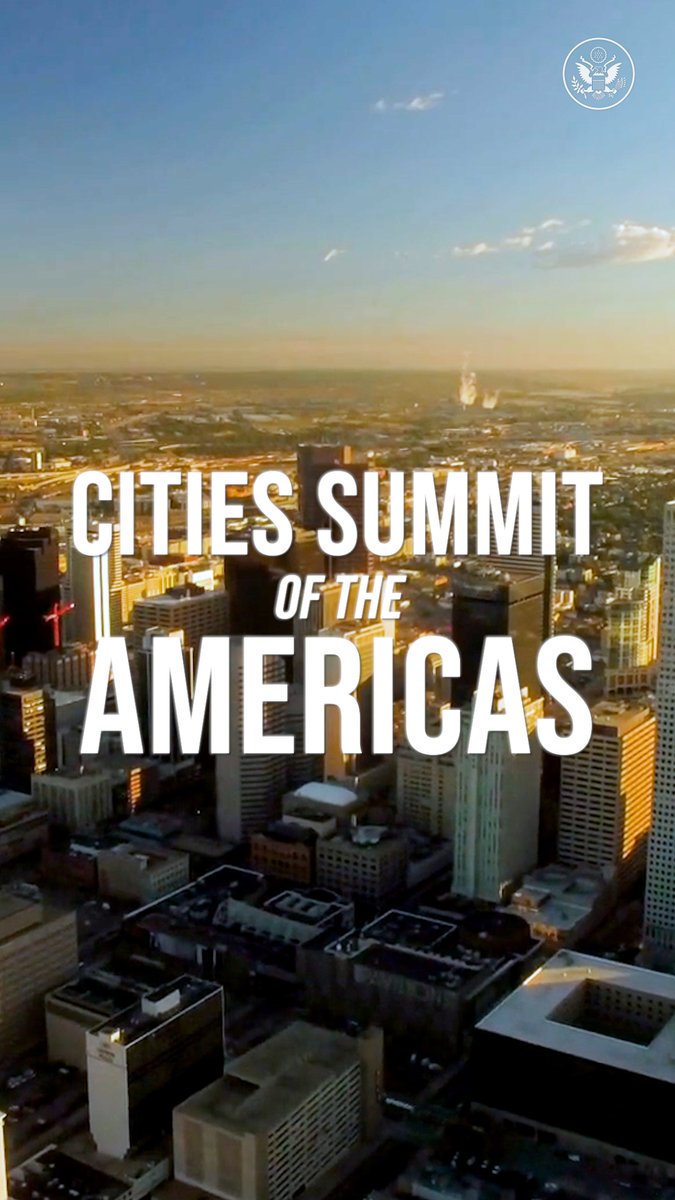 Cities are where democracy is closest to its people. Looking forward to what we can accomplish together for our people and for our hemisphere in the month and years ahead. #CitiesSummit