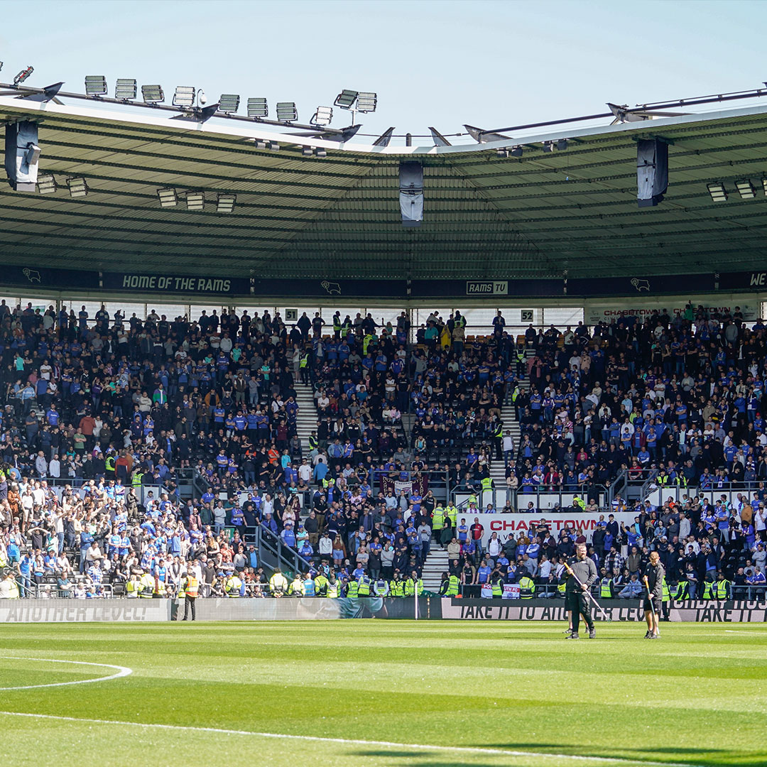 Incredible support on the road this season 👏 Thank you, #Pompey fans 💙