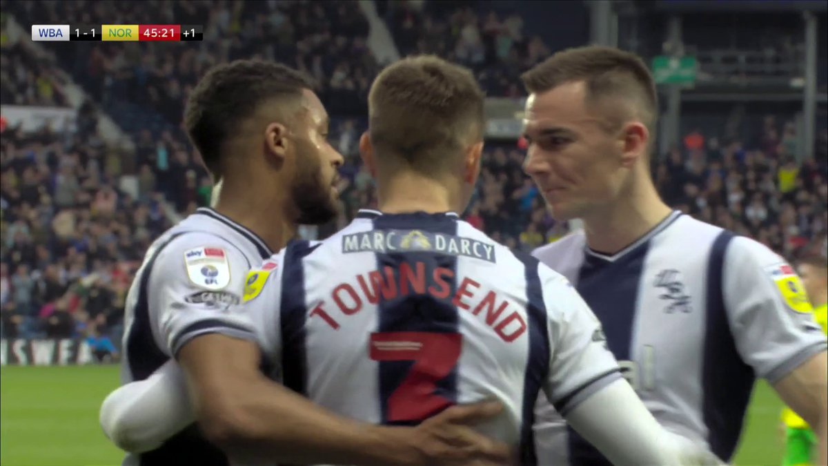 What a BEAUTY from Townsend to draw West Brom level! 🤩