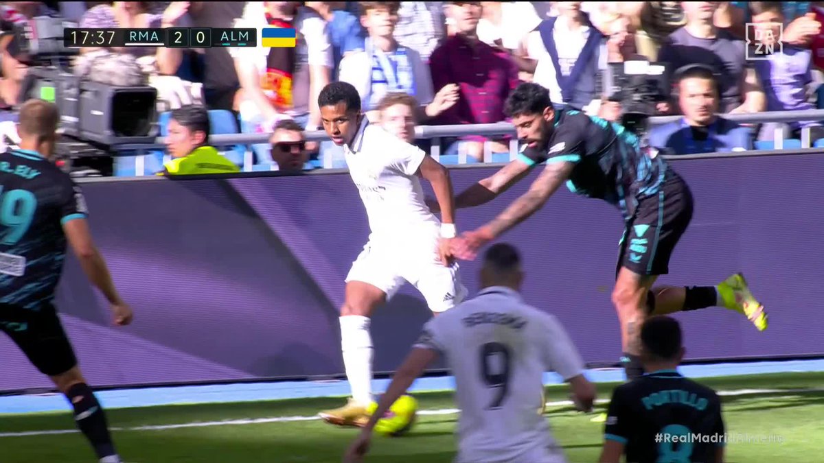 La OBRA DE ARTE de Rodrygo Goes en el gol de Karim Benzema 😍 #LaLigaEnDAZN ⚽
