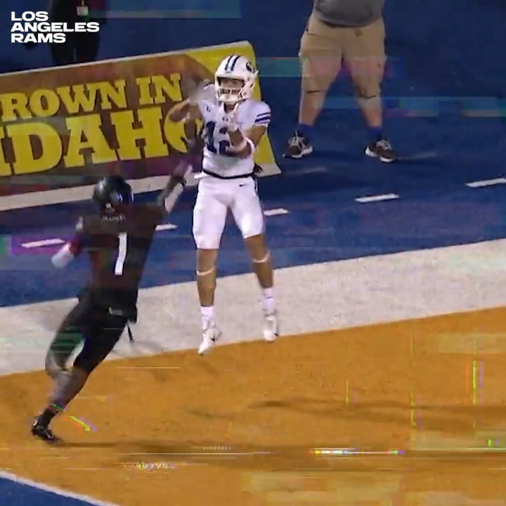 Puka out there makin' plays. @asapPuka 🤝 @BYUFootball