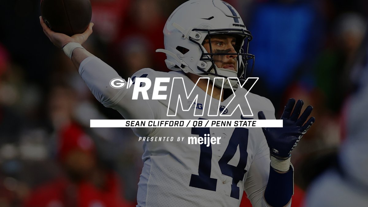 Some big-time plays from the B1G QB 🏈 Sean Clifford #PackersDraft | Meijer