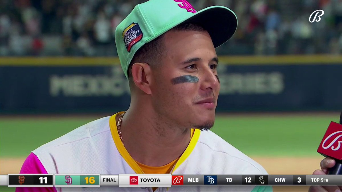 Manny speaks about what it was like to play in Mexico City. San Diego Padres | #PadresLive