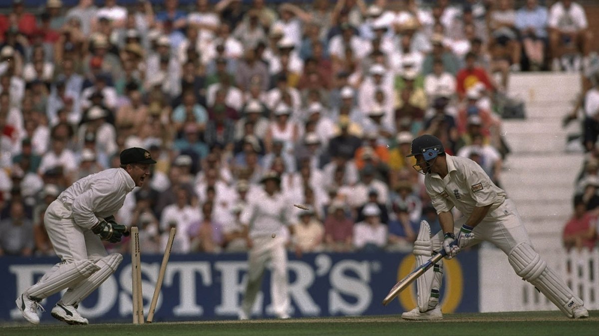 Fastest gloves in the game? Some magical stumpings here from the legendary Ian Healy, who turns 59 today