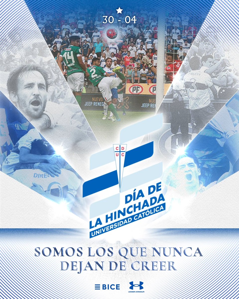 ¡Feliz #DíaDeLaHinchadaCruzada! ⚪🔵 El inolvidable 30 de abril del 2016 quedó marcado para siempre: el día que nunca dejamos de creer, alentar y creció aún más nuestra pasión y orgullo por estos colores 🤍💙♾️ ¡Ponte La Franja, sube tus fotos y celebremos juntos! 🎉