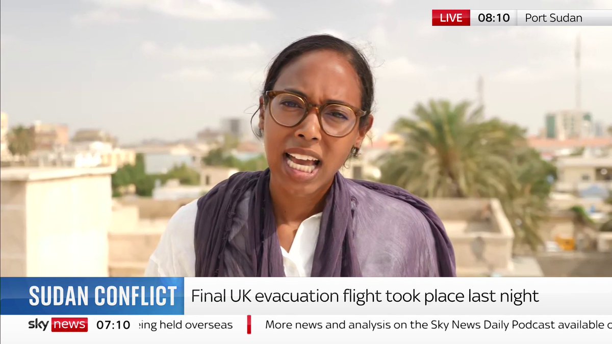 'What's the situation in Port Sudan? How's it looking there?' Sky's Africa correspondent Yousra Elbagir has the latest from the port as hundreds of people struggle to escape the ongoing conflict in Sudan Read more: 📺 Sky 501, Virgin 602, and YouTube