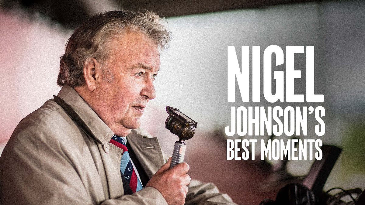 Nigel Johnson has given us so many special memories ❤️ Enjoy his best moments behind the mic 🎙️