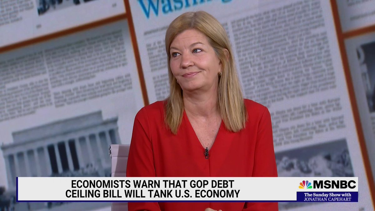 "What you need is something that says, don't borrow more. If you want to be fiscally responsible, don't say I'm not going to lift the debt ceiling, say I'm not going to pass legislation that increases the debt." Maya MacGuineas #SundayShow