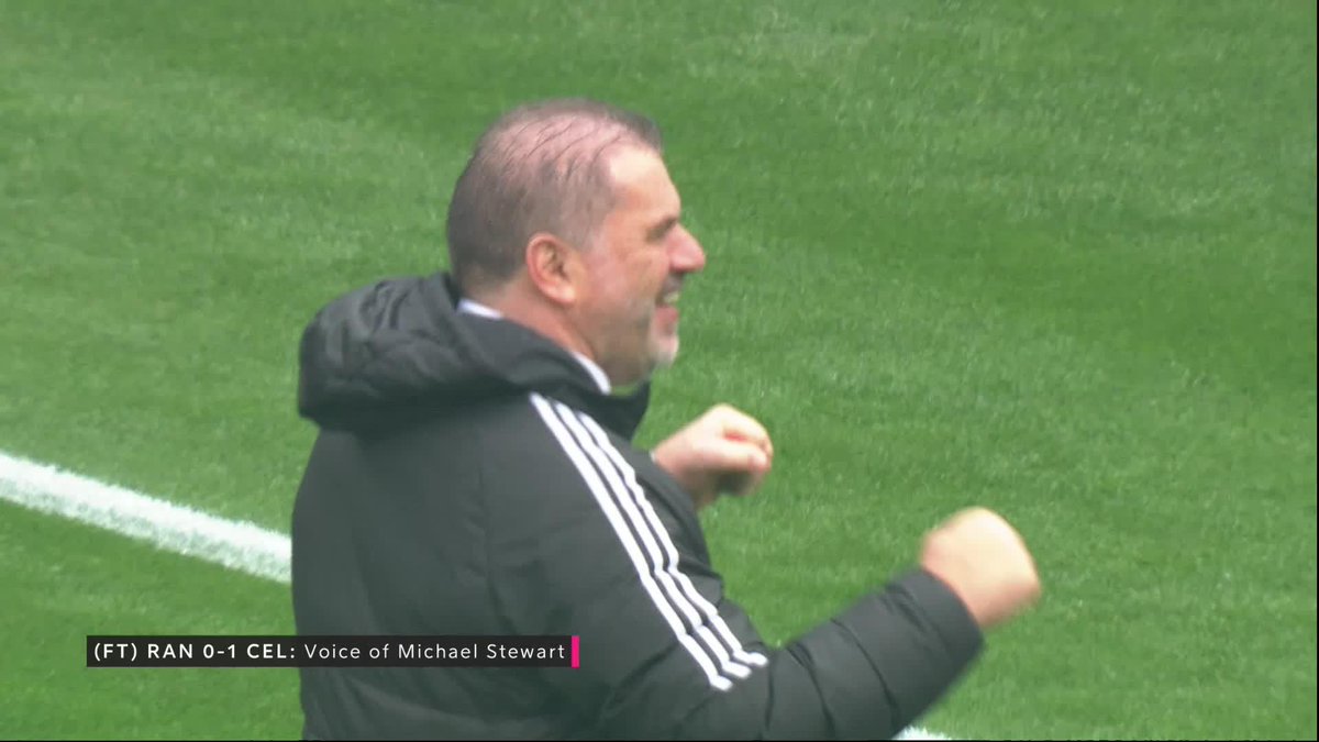 Ange Postecoglou is loving it! 🟢🇦🇺 #TheRaceTo8 | #ScottishCup