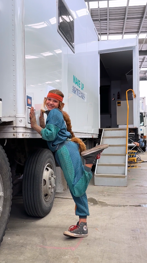 M3gan star Amie Donald plays Maya Monkey in Season 2 of Sweet Tooth so naturally we had to ask her to do THE dane