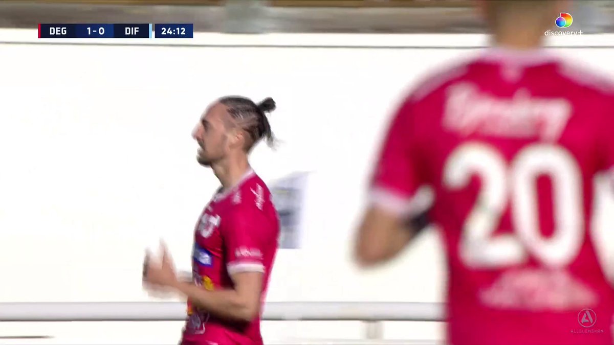 1-0 Degerfors! Dijan Vukojevic sätter ledningsmålet mot Djurgården efter en snabb omställning Se matchen på
