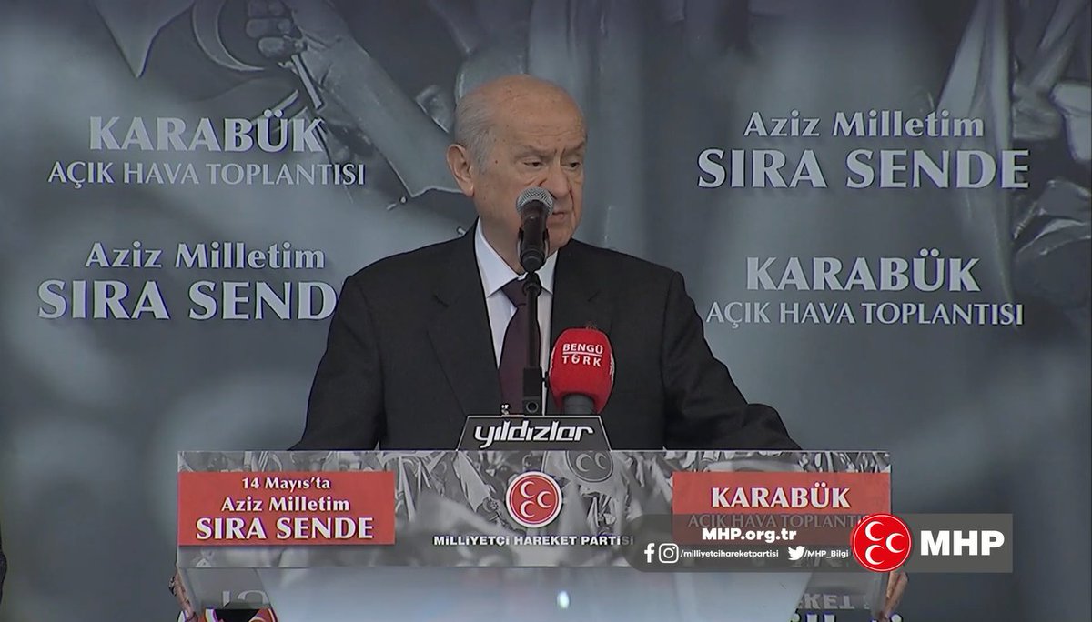 Aziz Atatürk’ün en büyük eserim dediği Türkiye Cumhuriyeti var olan bütün kirli senaryolara ve sömürgeci oyunlara rağmen payidarlığını ebed müddet koruyacaktır. Güvence kahraman Türk nesilleridir. 30.04.2023 -📍 Karabük