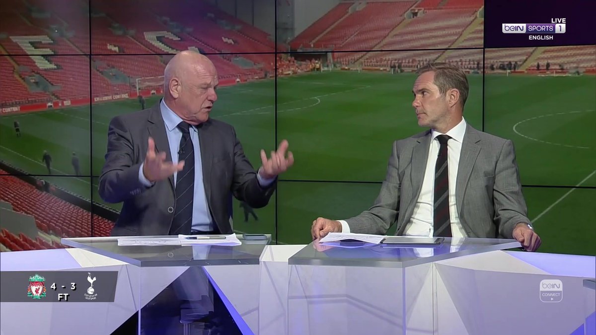 𝗗𝗶𝘀𝗰𝘂𝘀𝘀𝗶𝗼𝗻: 𝗗𝗶𝗱 𝗞𝗹𝗼𝗽𝗽 𝗰𝗿𝗼𝘀𝘀 𝘁𝗵𝗲 𝗹𝗶𝗻𝗲? Richard Keys Andy Gray and Jason Mcateer focus on Jurgen Klopp aggressively celebrating in front of the fourth official for Liverpool's winner today. #beINPL #LIVTOT 🔴