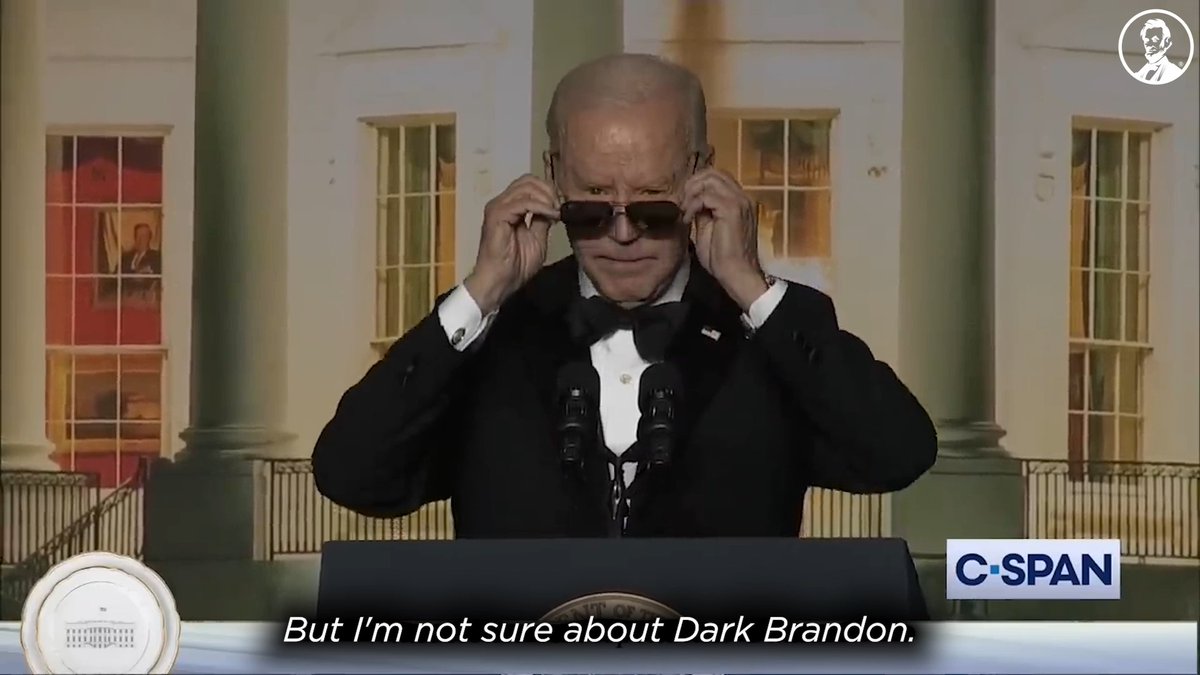 Dark Brandon rises again.