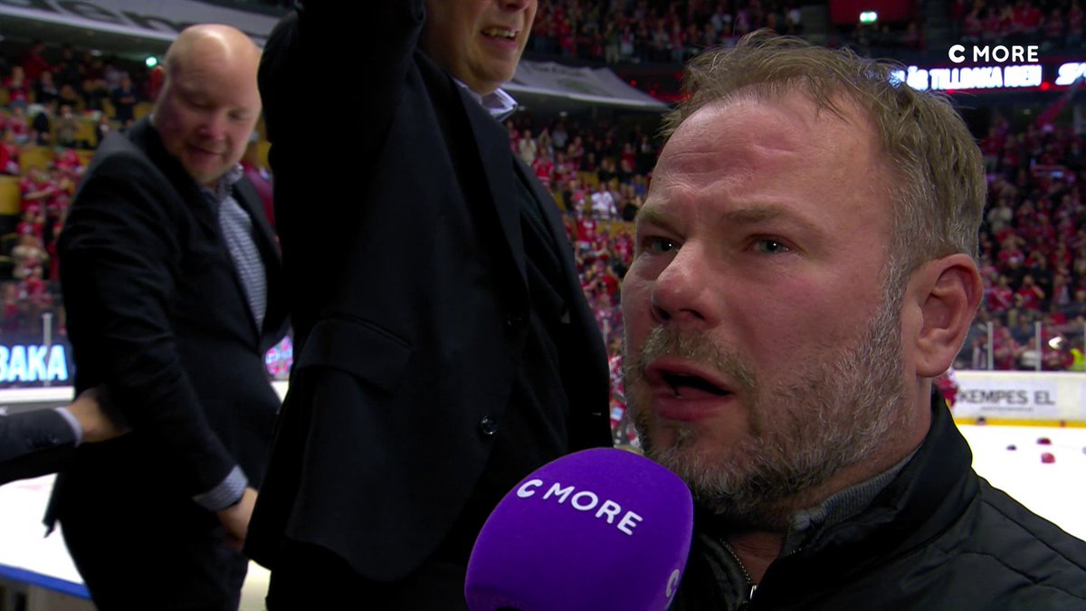 Känslosam sportchef Henrik Gradin efter slutsignal 🏆