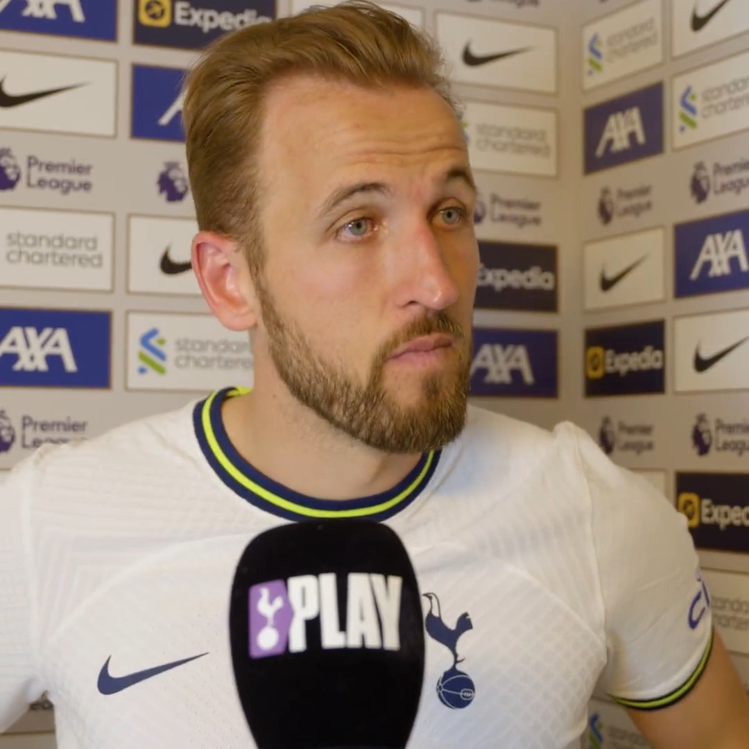 🎙 "When you score three goals away at Anfield, come back into the game like we did and not get something out of it is hard to explain.” Harry Kane gives his honest assessment of today's performance