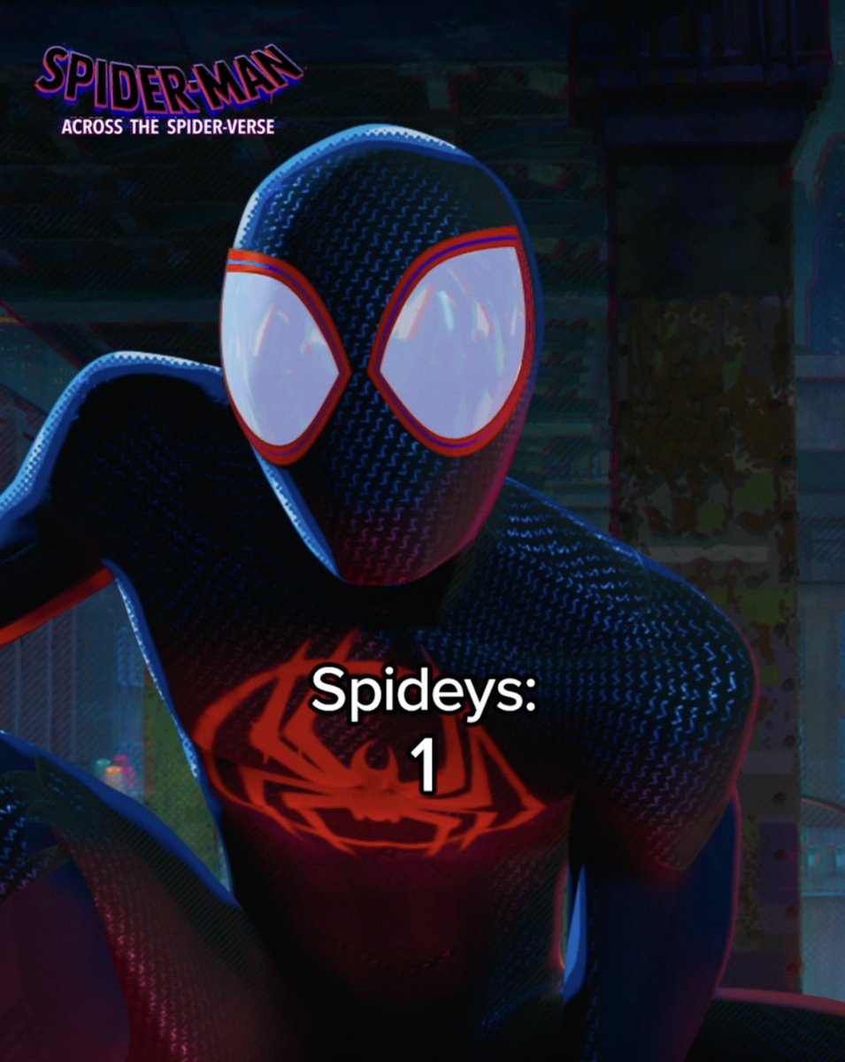 No such thing as too many Spideys. Spider-Man: Across the #SpiderVerse is exclusively in movie theaters June 2.