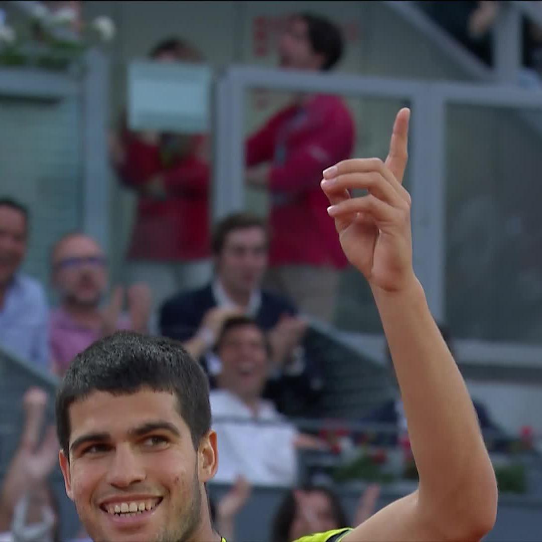 Alcaraz is tennis. Tennis is Alcaraz. ✨ Carlos Alcaraz #MMOpen