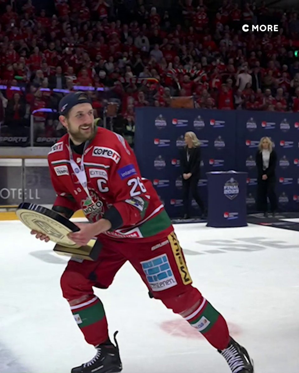 Kapten Wahlberg får lyfta pokalen 🏆