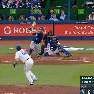 Big Dumper loves hitting in Toronto!