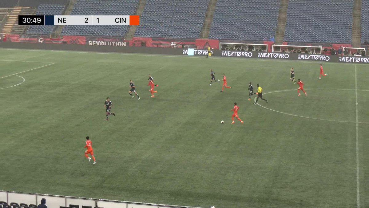 WHAT A WAY TO TIE IT UP! 😤 Arquimides Ordonez brings FC Cincinnati 2 level and makes it look easy. 👏