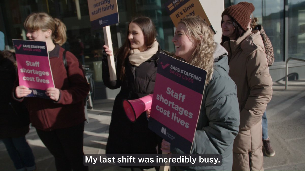 "You walk away each day thinking, did I do enough?... you leave feeling heartbroken." The experience of critical care nurse, Ashlea, is commonplace. RT if you're as determined as we are to turn things around. #RCNStrike #FairPayForNursing