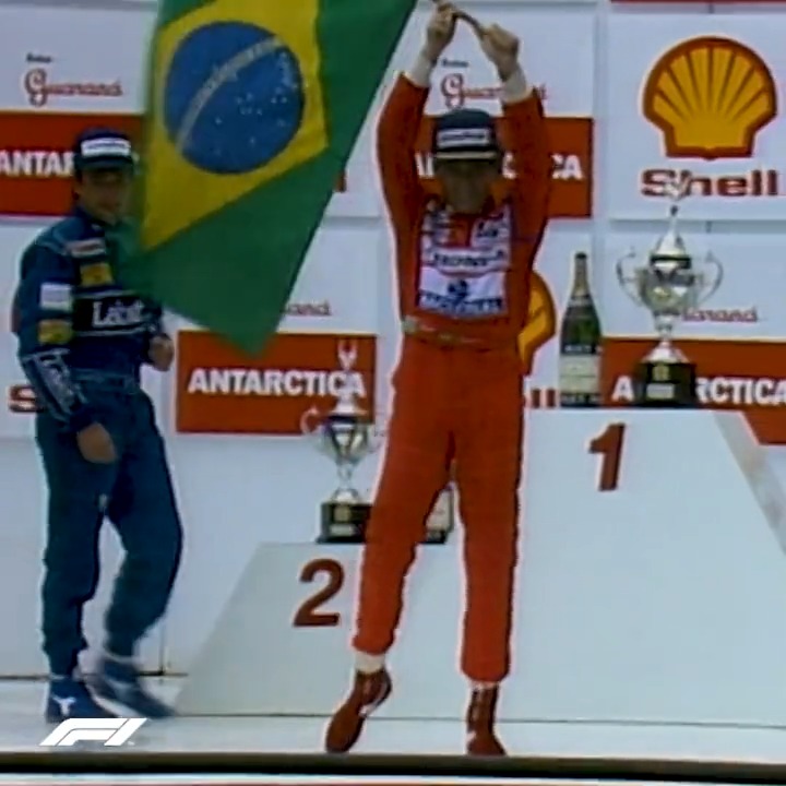 29 anos sem Ayrton Senna. Recordar a sua primeira vitória no Brasil ❤️