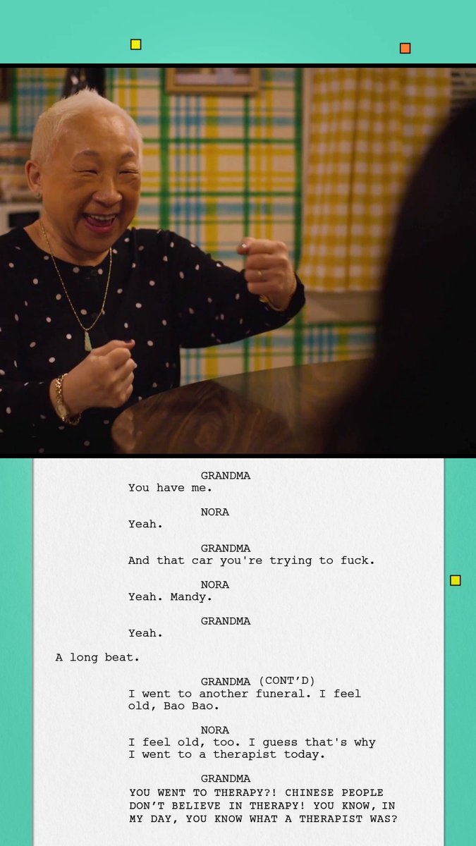 From the script to the screen, watch how Awkwafina and Lori Tan Chinn brought this scene to life.
