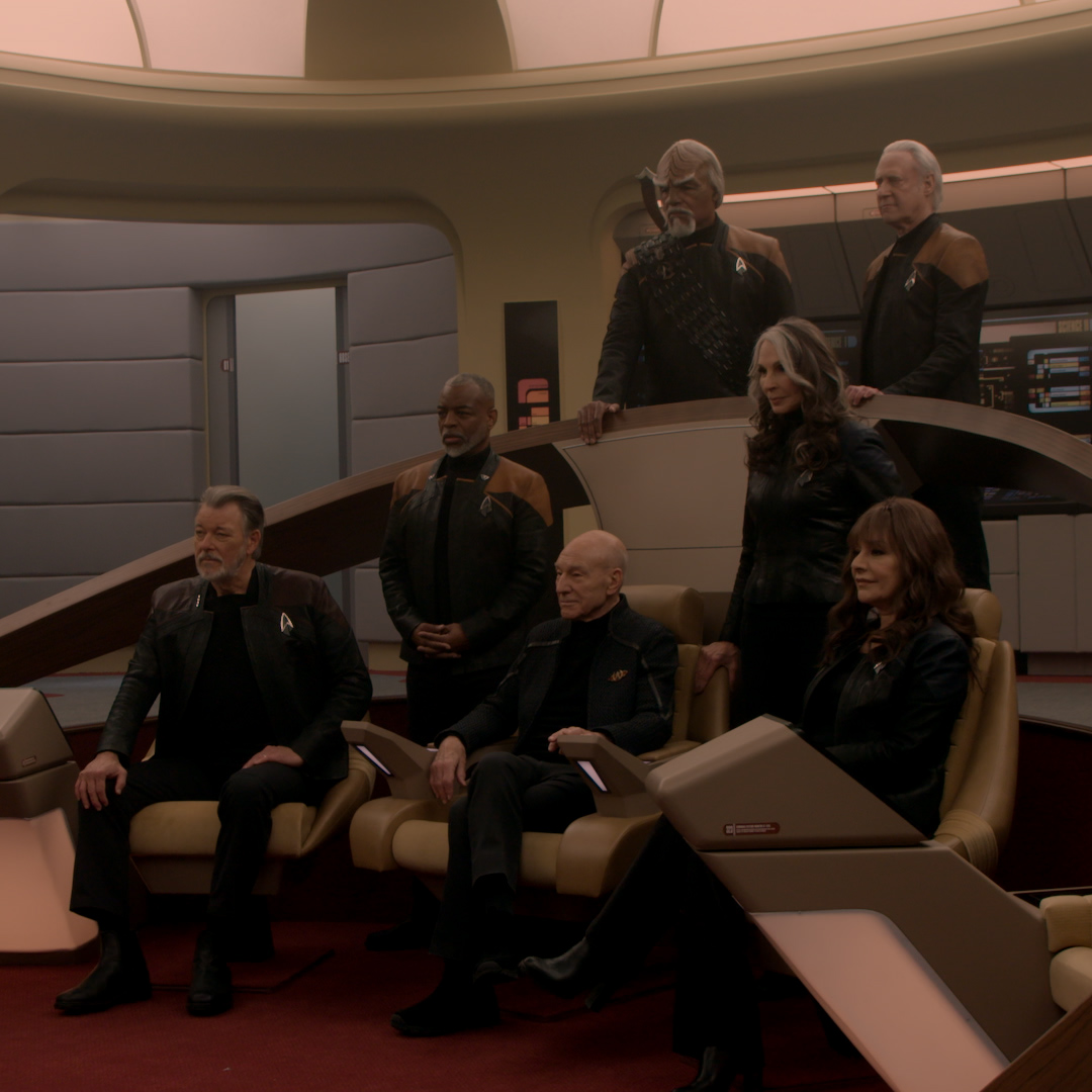 #StarTrekPicard didn't just reunite the cast of #StarTrekTNG—it brought them back home. Here's how they recreated the Enterprise-D for the series finale.
